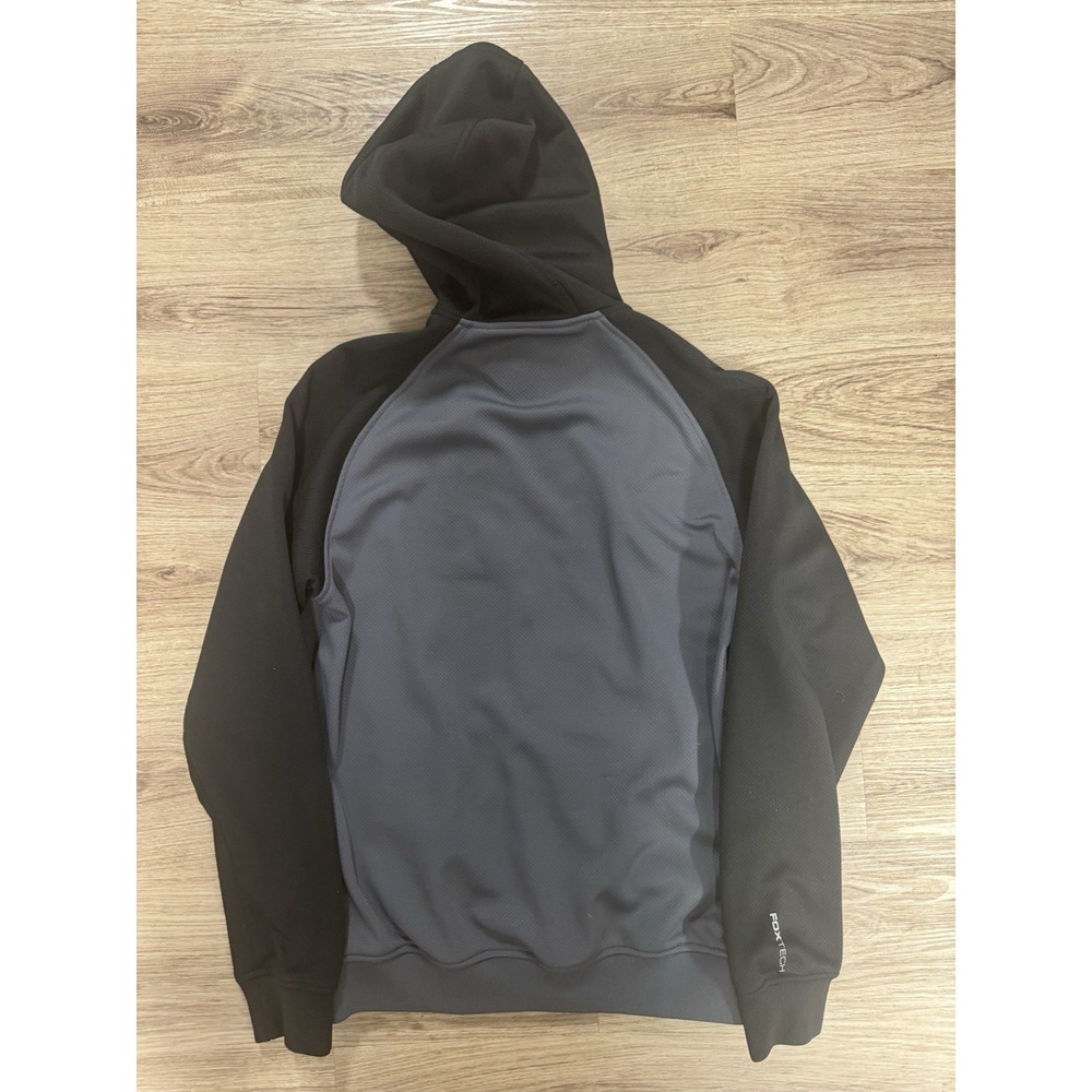 Fox Tech Zip Up‎ Motocross Hoodie L Men's Black - Picture 2 of 4